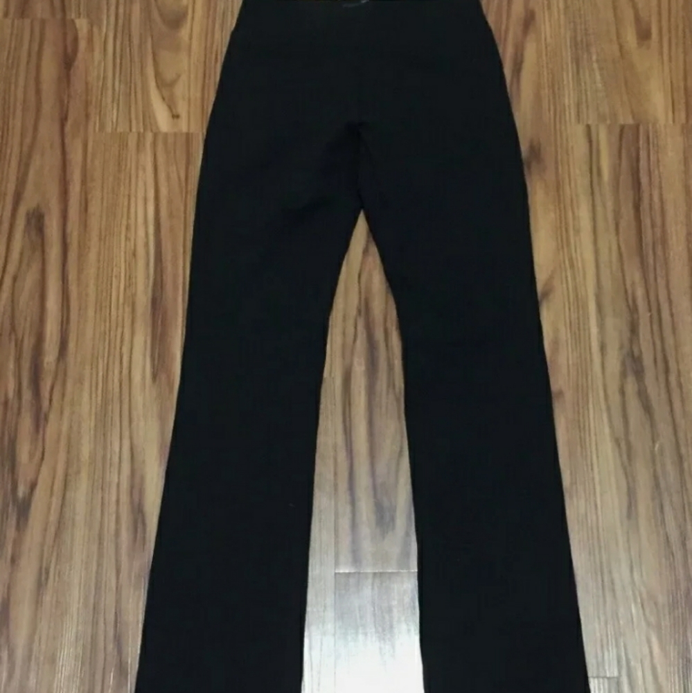 Karen Kane Womens Black Knit Flat Front Pants - Picture 3 of 3